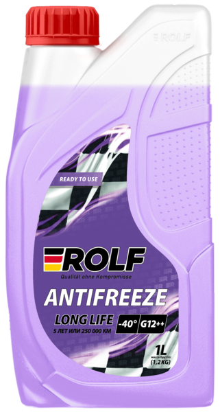 Жидкость охлаждающая низкозамерзающая Rolf Antifreeze G12++ violet -40 1л