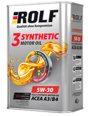 ROLF 3-SYNTHETIC 5W-30 ACEA A3/B4