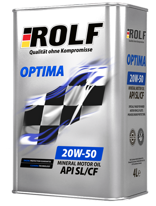 ROLF OPTIMA SAE 20W-50 API SL/CF