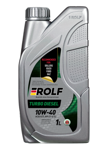 Rolf Turbo Diesel 10W-40 E7 CI-4/SL