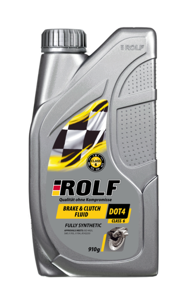 Rolf Жидкость тормозная Brake&Clutch Fluid DOT-4 CLASS 6