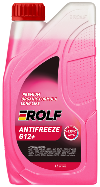 Rolf Antifreeze G12+ red -40