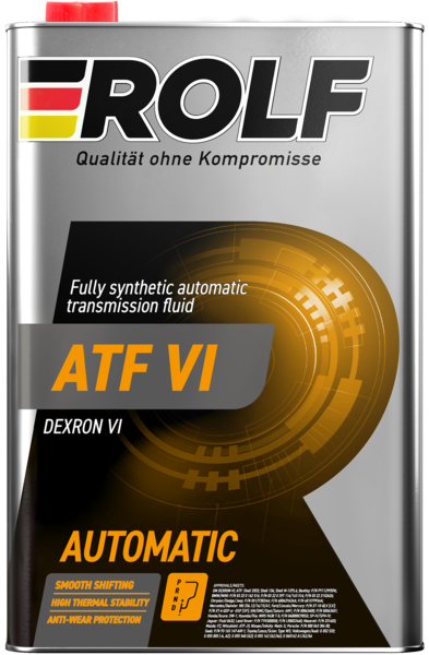 Жидкость для автоматических трансмиссий Rolf ATF Dexron VI 1л (металл)