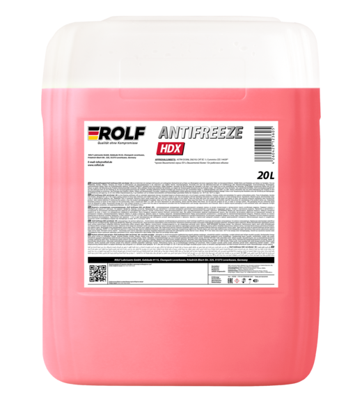 Rolf Antifreeze HDX red diluted -40