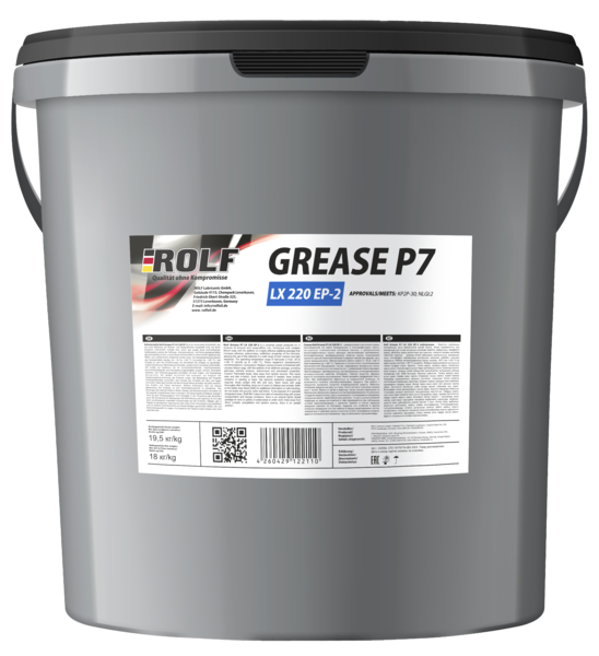 Смазка Rolf Grease P7 LX 220 EP-2 18кг (металл)